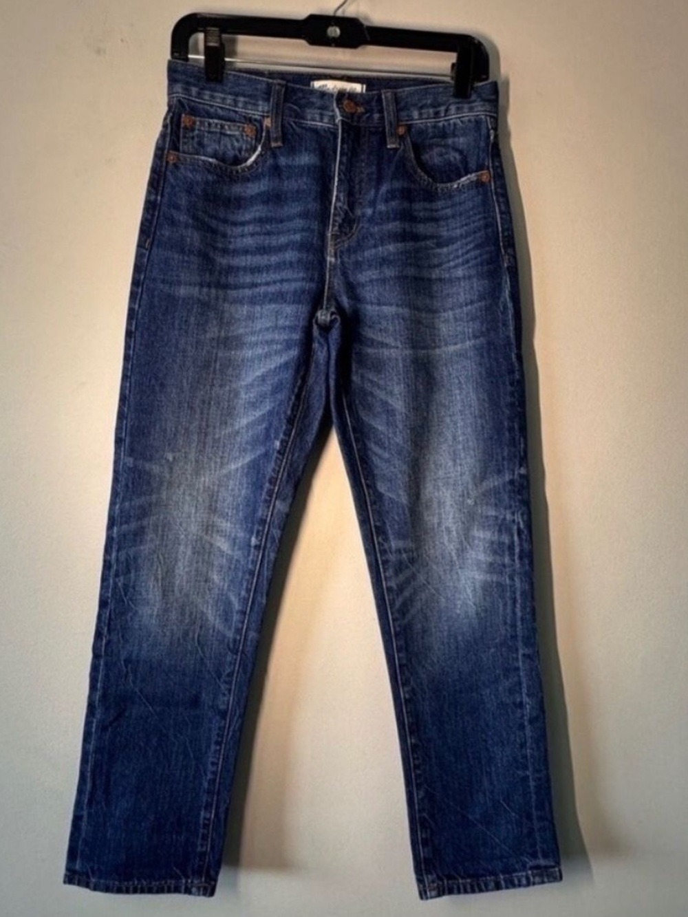 Madewell Women's Straight Leg Jeans - Blue